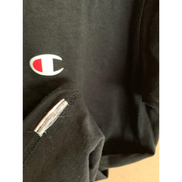 Champion(チャンピオン)のチャンピオン Tシャツ 半袖 ブラック 夏物 メンズのトップス(Tシャツ/カットソー(半袖/袖なし))の商品写真