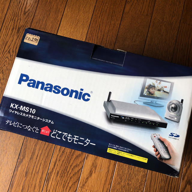 Panasonic(パナソニック)の☆中古品☆ Panasonic ワイヤレスカメラモニターシステム KX-MS10 スマホ/家電/カメラのスマホ/家電/カメラ その他(防犯カメラ)の商品写真