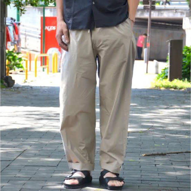 auralee selvedge weather cloth easy pantのサムネイル