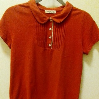 サマンサモスモス(SM2)のSM2の赤ポロシャツ


(ポロシャツ)