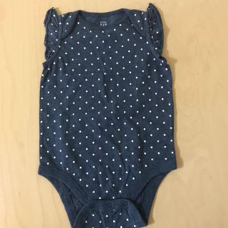 ベビーギャップ(babyGAP)の【9/16までお値下げ中】baby GAP ベビーギャップ ロンパース ドット柄(ロンパース)