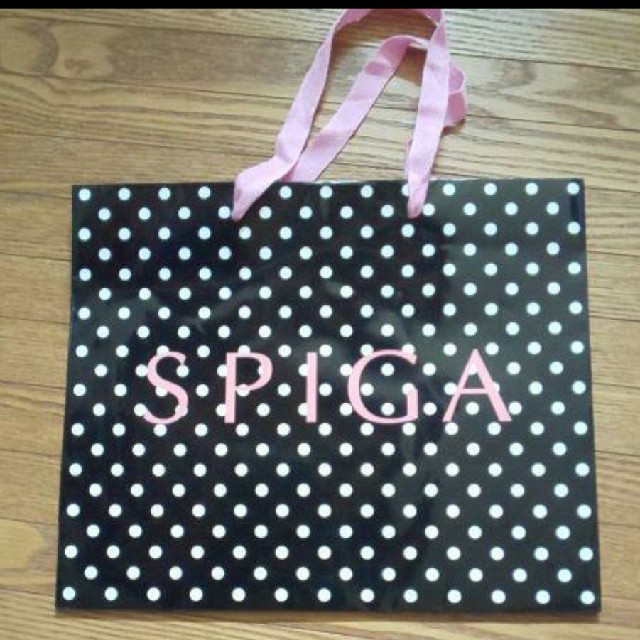 SPIGA(スピーガ)のSPIGA ショップ袋 2枚セット レディースのバッグ(ショップ袋)の商品写真