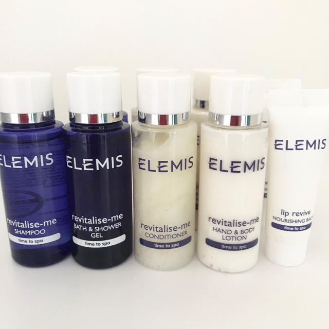 【新品未使用】アメニティ☆ELEMIS エレミス  コスメ/美容のキット/セット(サンプル/トライアルキット)の商品写真