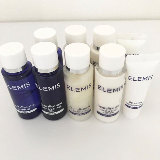 【新品未使用】アメニティ☆ELEMIS エレミス  コスメ/美容のキット/セット(サンプル/トライアルキット)の商品写真