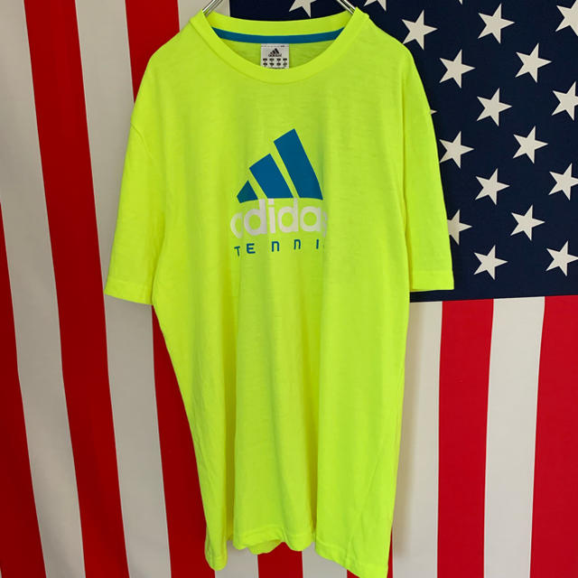 adidas(アディダス)のUSA古着 アディダス Tシャツ M テニス メンズのトップス(Tシャツ/カットソー(半袖/袖なし))の商品写真