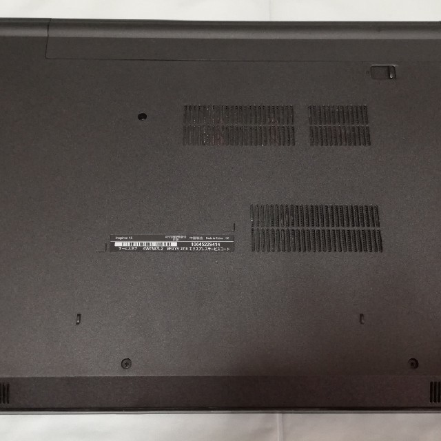 DELL(デル)の2018年製ノートパソコン　DELL Inspiron 15 3565 AMD スマホ/家電/カメラのPC/タブレット(ノートPC)の商品写真