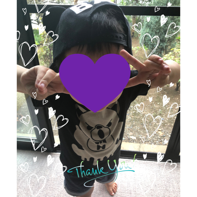 JOEY HYSTERIC(ジョーイヒステリック)のJoeyベアセット🐻💜💛専用 キッズ/ベビー/マタニティのキッズ服男の子用(90cm~)(Tシャツ/カットソー)の商品写真