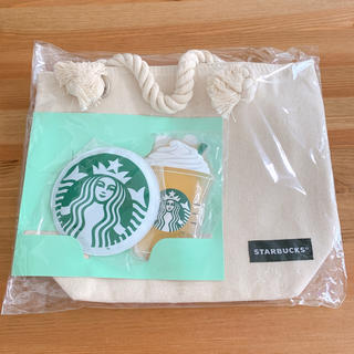スターバックスコーヒー(Starbucks Coffee)の新品未使用 スタバ 保冷トート 保冷剤 保冷バッグ(トートバッグ)