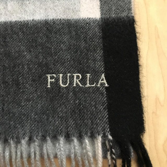 FURLA フルラ カシミヤ100%ストール 定価22000円