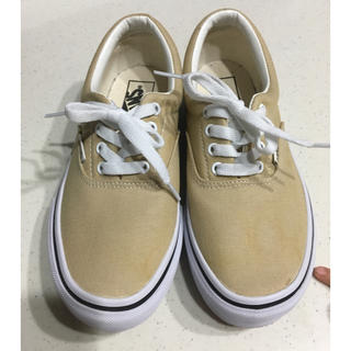 ヴァンズ(VANS)のvans ベージュ キャンバススニーカー(スニーカー)