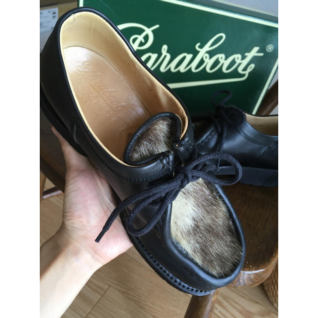 PARABOOT 廃盤 ミカエルフォック レディース 3.5 アザラシ