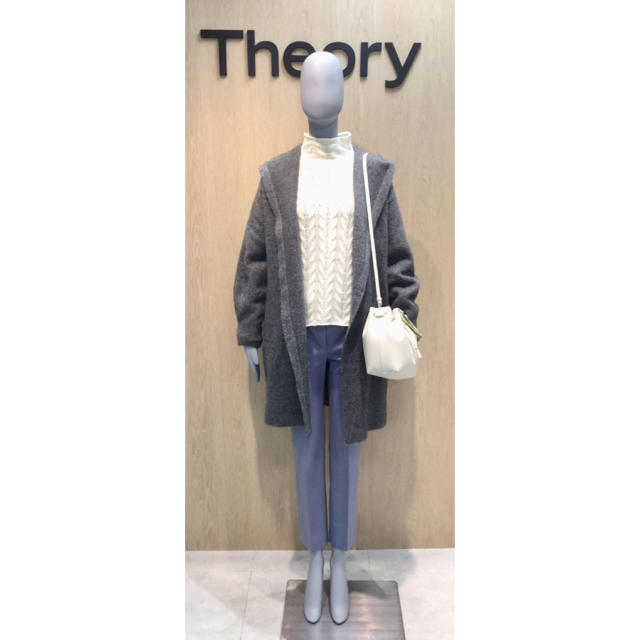 theory(セオリー)のtimtam様専用 Theory 18AW フーデットコート レディースのジャケット/アウター(ロングコート)の商品写真