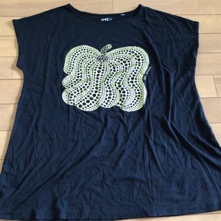 ユニクロ(UNIQLO)の草間彌生  かぼちゃ デザイン Tシャツ 未使用(Tシャツ(半袖/袖なし))