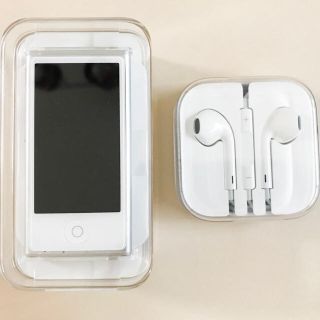 アップル(Apple)の★r_n様 専用☆ iPod nano 16GB(第7世代) シルバー 中古品(ポータブルプレーヤー)