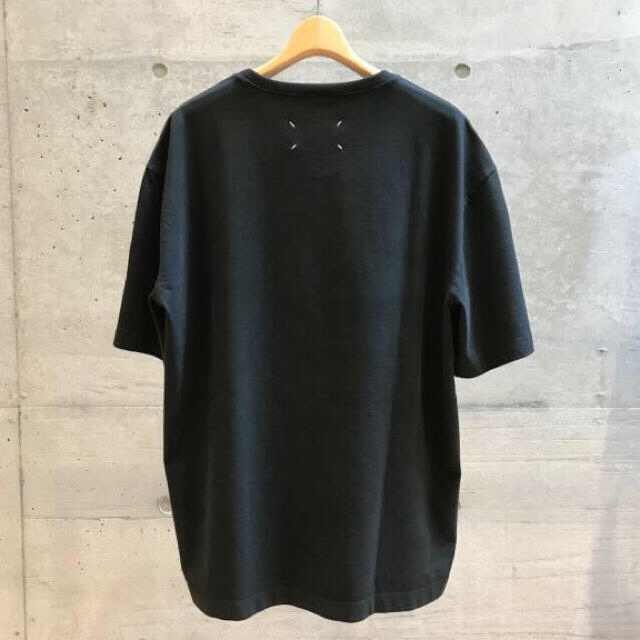 Maison Martin Margiela(マルタンマルジェラ)のタグ付 マルジェラ Oversize Crew S/S Tee・BLACK メンズのトップス(Tシャツ/カットソー(半袖/袖なし))の商品写真