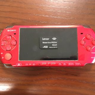 プレイステーションポータブル(PlayStation Portable)のPSP 3000 本体&メモリーカード4GB(携帯用ゲーム機本体)