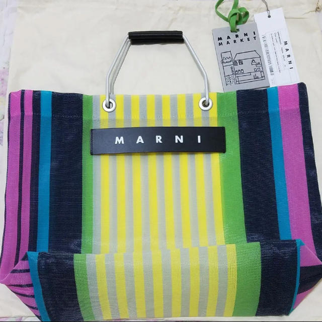 Marni(マルニ)のMARNI ストライプバック レディースのバッグ(トートバッグ)の商品写真
