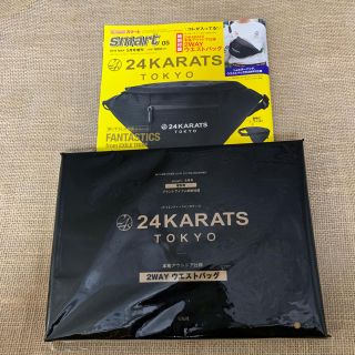 トゥエンティーフォーカラッツ(24karats)の雑誌付録 ウエストバッグ 24KARATS(ウエストポーチ)