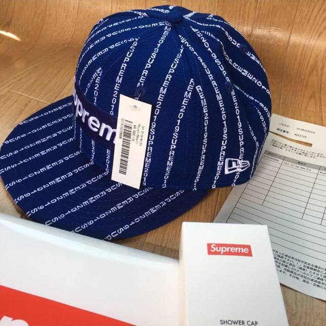 Supreme(シュプリーム)の★supreme  Text Stripe cap ★  メンズの帽子(キャップ)の商品写真