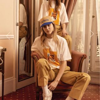 メゾンキツネ(MAISON KITSUNE')のadererror × maison kitsune S(Tシャツ/カットソー(半袖/袖なし))