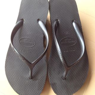 ハワイアナス(havaianas)のハワイアナス厚底サンダル 黒(サンダル)