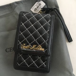 セシルマクビー(CECIL McBEE)の新品 セシルマクビー マルチケース シガレットケース タバコケース ブラック 黒(ポーチ)