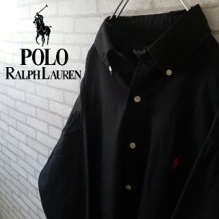 ポロラルフローレン(POLO RALPH LAUREN)の希少 90S ラルフローレン BDシャツ オーバーサイズ  ワンピース(シャツ)