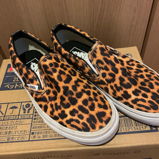 いいね不要⚠️ VANS ヒョウ柄 スリッポン スニーカー