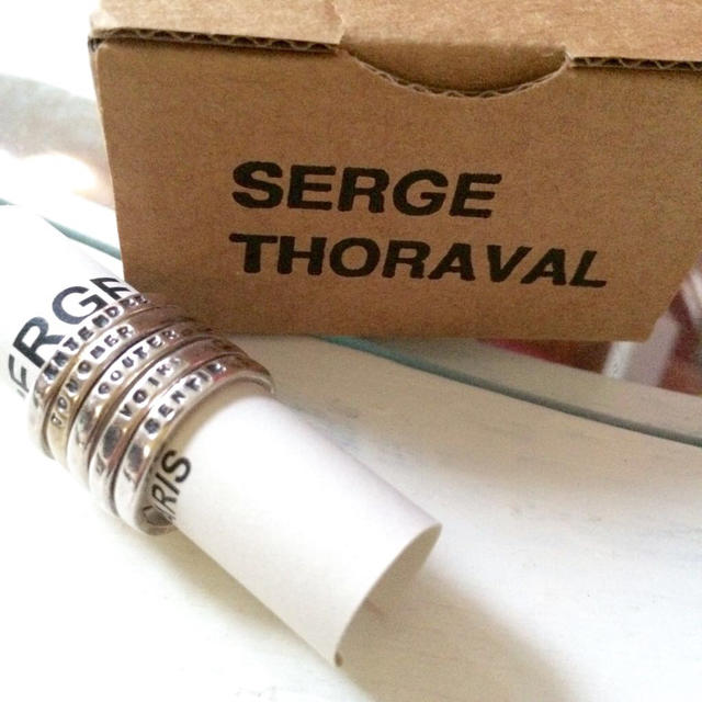 H.P.FRANCE(アッシュペーフランス)のSERGE THORAVAL 5感リング レディースのアクセサリー(リング(指輪))の商品写真