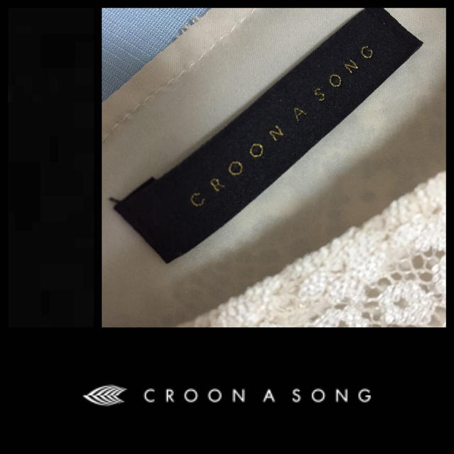 CROON A SONG(クルーンアソング)のクルーンアソング レースワンピース レディースのワンピース(ミニワンピース)の商品写真