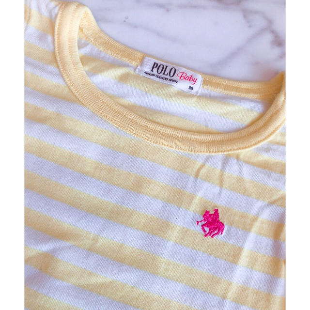 POLO RALPH LAUREN(ポロラルフローレン)のPOLOチュニックTシャツ キッズ/ベビー/マタニティのキッズ服女の子用(90cm~)(Tシャツ/カットソー)の商品写真