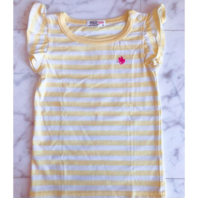 POLO RALPH LAUREN(ポロラルフローレン)のPOLOチュニックTシャツ キッズ/ベビー/マタニティのキッズ服女の子用(90cm~)(Tシャツ/カットソー)の商品写真