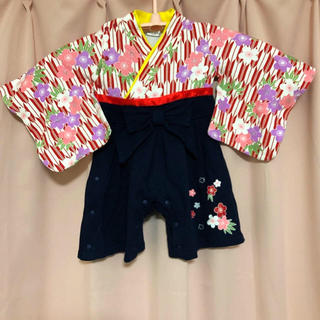 アカチャンホンポ(アカチャンホンポ)のベビー服 袴 ロンパース(和服/着物)