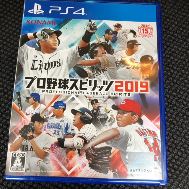PlayStation4(プレイステーション4)のプロ野球スピリッツ2019 エンタメ/ホビーのゲームソフト/ゲーム機本体(家庭用ゲームソフト)の商品写真