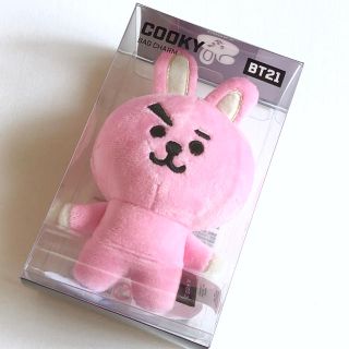 ボウダンショウネンダン(防弾少年団(BTS))の新品 未開封 BT21 COOKY ぬいぐるみ バッグチャーム (キャラクターグッズ)