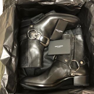 サンローラン(Saint Laurent)の【新品】定価20万 サンローラン ワイアットブーツ40(ブーツ)