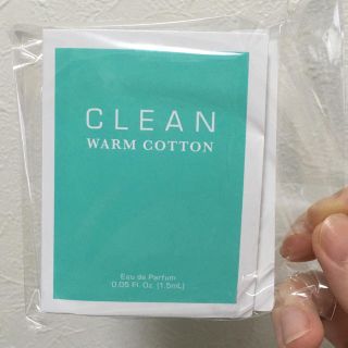 クリーン(CLEAN)のCLEAN WARM COTTON 香水サンプル1.5mL(ユニセックス)