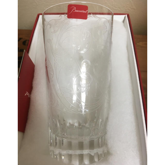 Baccarat(バカラ)のバカラ グラス 柄入り インテリア/住まい/日用品のキッチン/食器(グラス/カップ)の商品写真