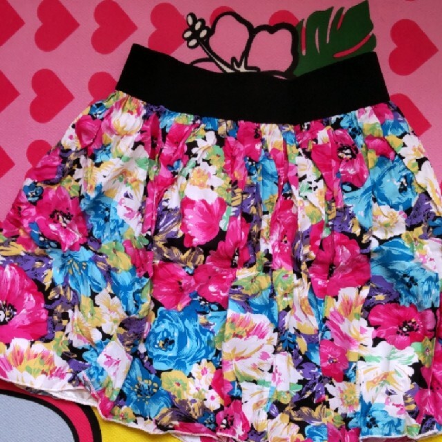ANAP(アナップ)のANAP🎀花柄ミニスカート レディースのスカート(ミニスカート)の商品写真