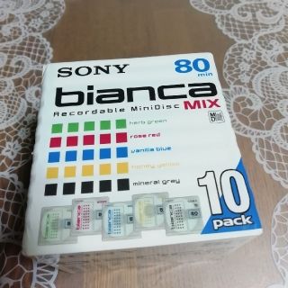 ソニー(SONY)の💛新品未開封💛MDディスク80分✖️10(その他)