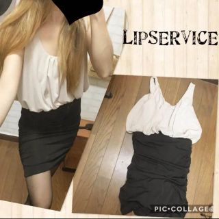 リップサービス(LIP SERVICE)のLIPSERVICE ワンピース ミニドレス(ミニワンピース)