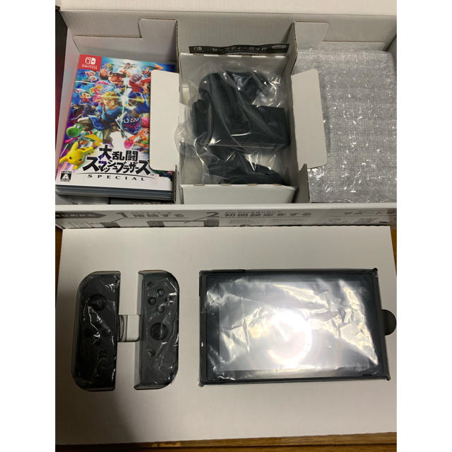 スマブラ switch グレーのセット 1