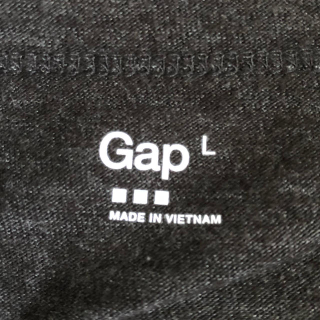 GAP(ギャップ)のGAP Ｔシャツ 黒 Lサイズ メンズのトップス(Tシャツ/カットソー(半袖/袖なし))の商品写真