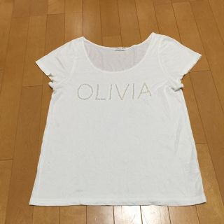 ローリーズファーム(LOWRYS FARM)の白Tシャツ(Tシャツ(半袖/袖なし))