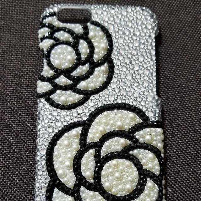 デコケース iPhone6 6s 花柄スマホアクセサリー