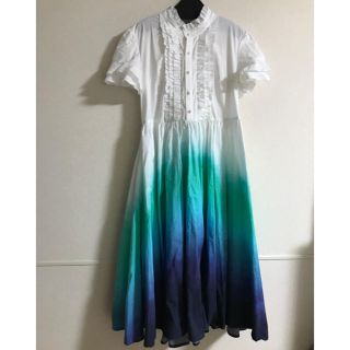 hazama 19SS 夜空のシャツドレスの通販 by いちか's shop|ラクマ