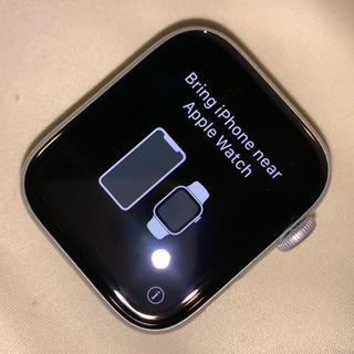 アップルウォッチ(Apple Watch)のApple Watch Series 4 (GPS) - 44mm シルバー(腕時計(デジタル))