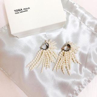 TOGA PULLA 18FW パールイヤリング