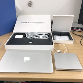 マック(Mac (Apple))のyoriri様専用MacBook Air 2013 11インチ SuperDri(ノートPC)