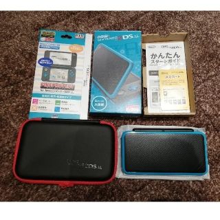 ニンテンドー2DS(ニンテンドー2DS)のニンテンドー2DSLL ブラック✕ターコイズ(携帯用ゲーム機本体)